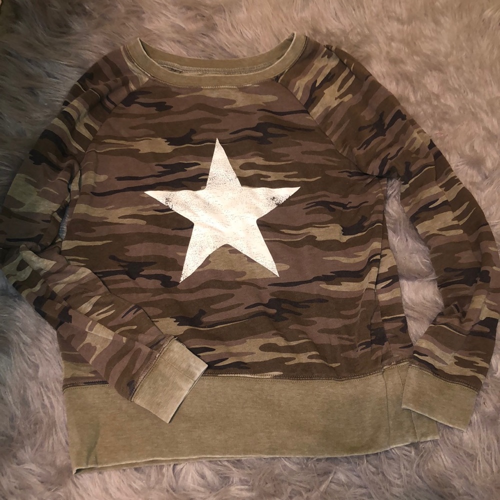 Camo Star top from target.